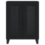 Aparador de madera de ingeniería negro 69,5x34x90 cm de , Aparadores - Ref: Foro24-827813, Precio: 111,38 €