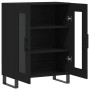 Aparador de madera de ingeniería negro 69,5x34x90 cm de , Aparadores - Ref: Foro24-827813, Precio: 111,38 €