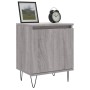 Mesita de noche 2 uds madera ingeniería gris Sonoma 40x30x50 cm | Foro24.es | Tu tienda online para hogar, jardín y más Foro24.es