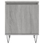 Mesita de noche 2 uds madera ingeniería gris Sonoma 40x30x50 cm | Foro24.es | Tu tienda online para hogar, jardín y más Foro24.es