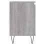 Mesita de noche 2 uds madera ingeniería gris Sonoma 40x30x50 cm | Foro24.es | Tu tienda online para hogar, jardín y más Foro24.es
