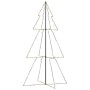 Árbol de Navidad 300 luces LED interior y exterior 120x220 cm de , Arboles de navidad - Ref: Foro24-328586, Precio: 72,88 €