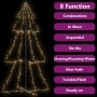 Árbol de Navidad 300 luces LED interior y exterior 120x220 cm de , Arboles de navidad - Ref: Foro24-328586, Precio: 72,88 €