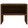 Mesita de noche madera contrachapada marrón roble 40x30x30 cm de , Mesitas de noche - Ref: Foro24-815241, Precio: 27,24 €, De...
