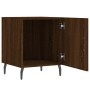 Mesita de noche madera de ingeniería marrón roble 40x40x50 cm de , Mesitas de noche - Ref: Foro24-827610, Precio: 30,07 €