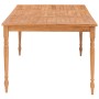 Mesa Batavia de madera maciza de teca 200x100x75 cm de , Mesas de cocina y de comedor - Ref: Foro24-316033, Precio: 332,98 €,...