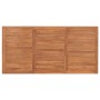Mesa Batavia de madera maciza de teca 200x100x75 cm de , Mesas de cocina y de comedor - Ref: Foro24-316033, Precio: 332,98 €,...
