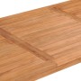 Mesa Batavia de madera maciza de teca 200x100x75 cm de , Mesas de cocina y de comedor - Ref: Foro24-316033, Precio: 332,98 €,...
