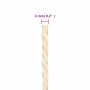 Cuerda 100% sisal 4 mm 100 m de , Sogas y cuerdas metálicas - Ref: Foro24-155009, Precio: 21,07 €, Descuento: %