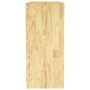 Estantería de madera maciza de pino 104x33x76 cm