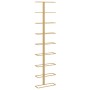 Botellero de pared para 9 botellas hierro dorado de , Botelleros - Ref: Foro24-340901, Precio: 56,05 €, Descuento: %