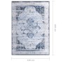 Alfombra estampada tela multicolor 120x160 cm de , Alfombras - Ref: Foro24-325369, Precio: 34,22 €, Descuento: %