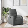 Sillón reclinable de tela gris oscuro de , Sillones - Ref: Foro24-373411, Precio: 234,56 €, Descuento: %