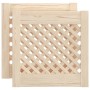 Puertas de armario entramado 2 uds madera pino 39,5x39,5cm de , Puertas de armarios - Ref: Foro24-372787, Precio: 36,00 €, De...