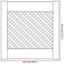Puertas de armario entramado 2 uds madera pino 39,5x39,5cm de , Puertas de armarios - Ref: Foro24-372787, Precio: 36,00 €, De...