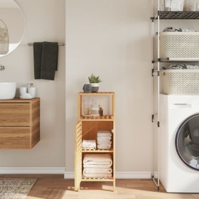 Armario de baño con estante bambú 36x33x87 cm de , Taquillas y armarios de almacenamiento - Ref: Foro24-373369, Precio: 81,52 €