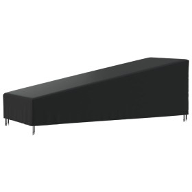 Cubierta para tumbona Oxford 420D negro 203x81x25/63 cm de , Fundas para muebles de jardín - Ref: Foro24-359671, Precio: 35,1...