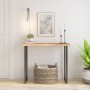 Tablero rectangular madera de acacia borde vivo 100x40x3,8 cm de , Tableros para mesas - Ref: Foro24-370300, Precio: 74,08 €,...