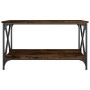 Mesa de centro madera y hierro roble ahumado 80x50x45 cm de , Mesas de centro - Ref: Foro24-823319, Precio: 53,30 €, Descuent...