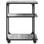 Soporte de impresora 3 niveles gris Sonoma 43x48x64 cm de , Soportes para impresoras - Ref: Foro24-842279, Precio: 48,07 €, D...