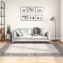 Alfombra lavable antideslizante blanco y negro 150x230 cm de , Alfombras - Ref: Foro24-373989, Precio: 52,59 €, Descuento: %