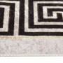 Alfombra lavable antideslizante blanco y negro 150x230 cm de , Alfombras - Ref: Foro24-373989, Precio: 52,59 €, Descuento: %