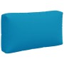 Cojines para sofá de palets 3 unidades tela azul de , Cojines para sillas y sofás - Ref: Foro24-360948, Precio: 72,68 €, Desc...