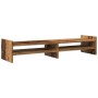 Soporte de pantalla madera ingeniería envejecida 100x27x20 cm | Foro24.es | Tu tienda online para hogar, jardín y más Foro24.es