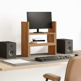 Organizador de escritorio ajustable roble artisian 40x17x41 cm de , Bases y elevadores para ordenadores - Ref: Foro24-854768,...