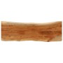 Tablero rectangular madera de acacia borde vivo 140x40x3,8 cm de , Tableros para mesas - Ref: Foro24-370639, Precio: 121,24 €...