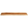 Tablero rectangular madera de acacia borde vivo 140x40x3,8 cm de , Tableros para mesas - Ref: Foro24-370639, Precio: 121,24 €...
