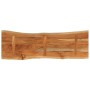 Tablero rectangular madera de acacia borde vivo 140x40x3,8 cm de , Tableros para mesas - Ref: Foro24-370639, Precio: 121,24 €...