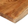 Tablero rectangular madera de acacia borde vivo 140x40x3,8 cm de , Tableros para mesas - Ref: Foro24-370639, Precio: 121,24 €...