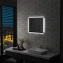 Espejo de pared de baño con LED y sensor táctil 60x50 cm de , Espejos - Ref: Foro24-144735, Precio: 103,41 €, Descuento: %