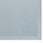 Espejo de pared de baño con LED y sensor táctil 60x50 cm de , Espejos - Ref: Foro24-144735, Precio: 103,41 €, Descuento: %