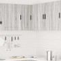 Mueble esquinero cocina Porto madera contrachapada gris sonoma de , Armarios de cocina - Ref: Foro24-854103, Precio: 95,32 €,...