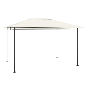 Cenador color crema 384x281x270 cm 180 g/m²