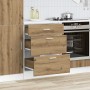 Mueble bajo de cocina “Lyon” roble artesanal