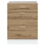 Mueble bajo de cocina “Lyon” roble artesanal