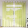 Cortinas de gasa con trabillas 2 uds. verde manzana de , Cortinas y visillos - Ref: Foro24-4102253, Precio: 12,37 €, Descuent...