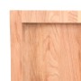 Tablero mesa madera tratada borde natural marrón 220x50x(2-6)cm de , Tableros para mesas - Ref: Foro24-363989, Precio: 118,94...