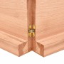 Tablero mesa madera tratada borde natural marrón 220x50x(2-6)cm de , Tableros para mesas - Ref: Foro24-363989, Precio: 118,94...