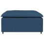 Módulo reposapiés modular para Sofá azul 100x100x48 cm de , Unidades para sofás seccionales - Ref: Foro24-4104484, Precio: 10...