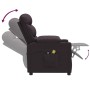 Sillón de masaje eléctrico tela marrón oscuro de , Sillones de masaje eléctricos - Ref: Foro24-3143508, Precio: 247,25 €