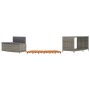 Borde bañera hidromasaje madera acacia y ratán sintético gris de , Accesorios para piscinas y spa - Ref: Foro24-362258, Preci...