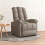 Sillón de masaje reclinable de tela gris taupé de , Sillones de masaje eléctricos - Ref: Foro24-289814, Precio: 236,01 €