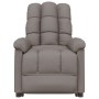 Sillón de masaje reclinable de tela gris taupé de , Sillones de masaje eléctricos - Ref: Foro24-289814, Precio: 236,01 €