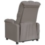 Sillón de masaje reclinable de tela gris taupé de , Sillones de masaje eléctricos - Ref: Foro24-289814, Precio: 236,01 €