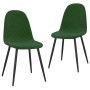 Sillas de comedor 2 unidades terciopelo verde oscuro de , Sillas de comedor - Ref: Foro24-325648, Precio: 119,72 €, Descuento: %