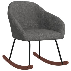 Silla mecedora de tela gris oscura de , Mecedoras - Ref: Foro24-330533, Precio: 95,88 €, Descuento: %